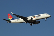 Airlink Embraer ERJ-190AR (ERJ-190-100IGW) (ZS-YAJ) at  Johannesburg - O.R.Tambo International, South Africa