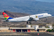 Airlink Embraer ERJ-190AR (ERJ-190-100IGW) (ZS-YAL) at  Tenerife Sur - Reina Sofia, Spain