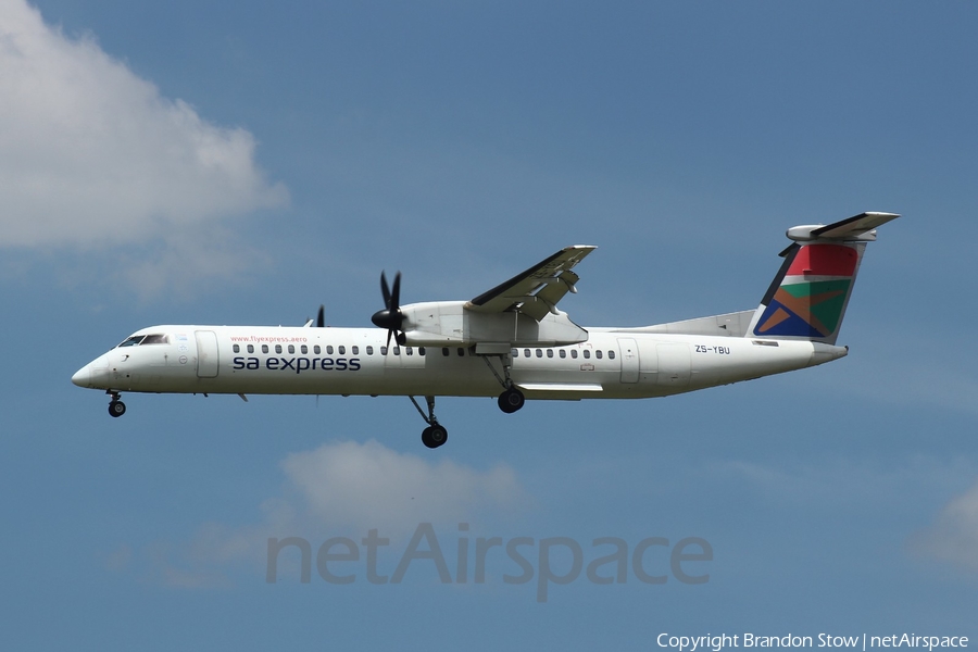 South African Express Bombardier DHC-8-402Q (ZS-YBU) | Photo 383572