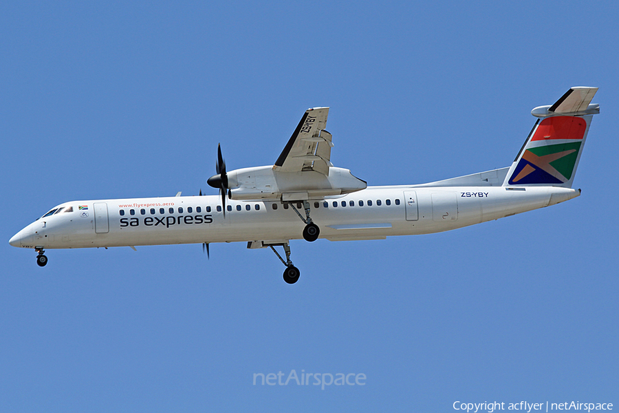 South African Express Bombardier DHC-8-402Q (ZS-YBY) | Photo 152075