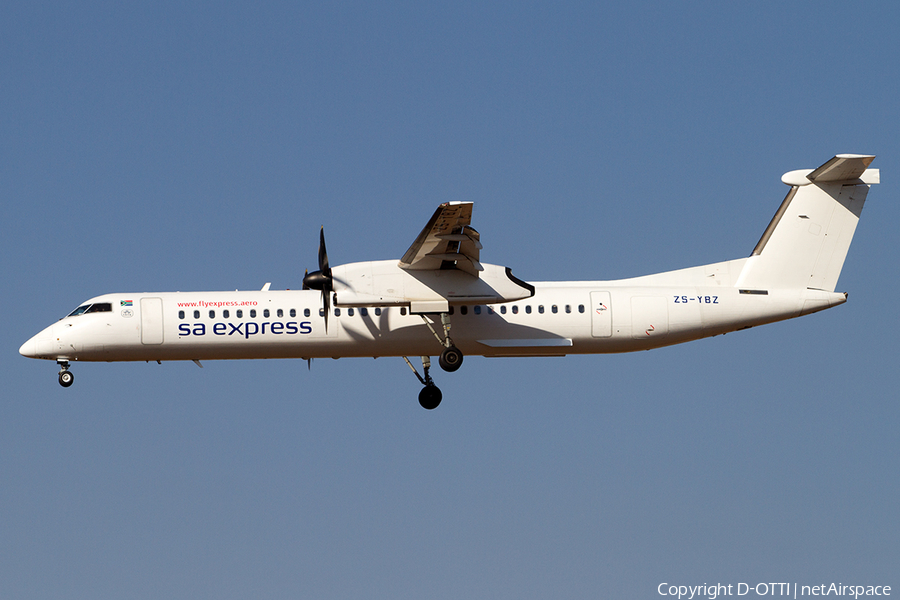 South African Express Bombardier DHC-8-402Q (ZS-YBZ) | Photo 501282