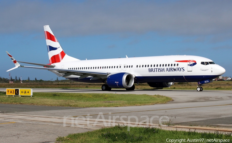 British Airways (Comair) Boeing 737-8 MAX (ZS-ZCA) | Photo 299747