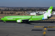 Kulula Boeing 737-8LD (ZS-ZWA) at  Lanseria International, South Africa