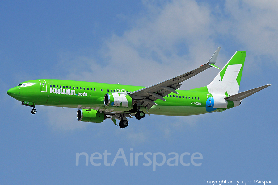 Kulula Boeing 737-8LD (ZS-ZWC) | Photo 152081