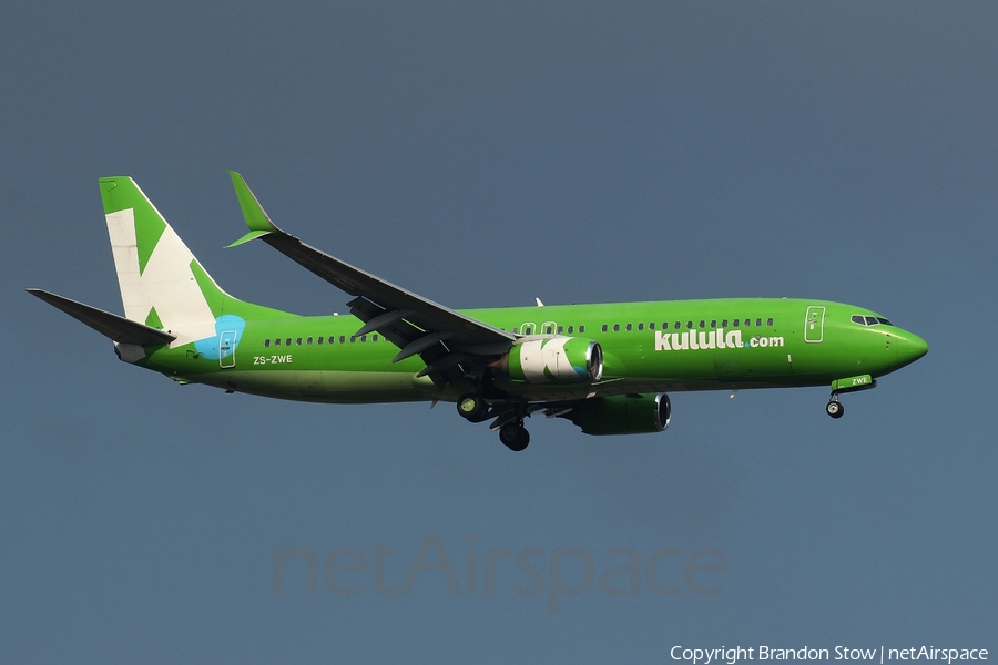 Kulula (Comair) Boeing 737-8LD (ZS-ZWE) | Photo 318150