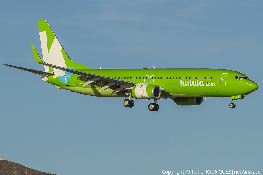 Kulula Boeing 737-8LD (ZS-ZWF) | Photo 129501
