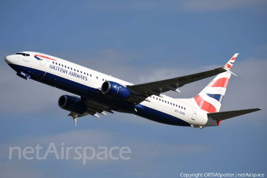 British Airways (Comair) Boeing 737-8LD (ZS-ZWG) | Photo 417716