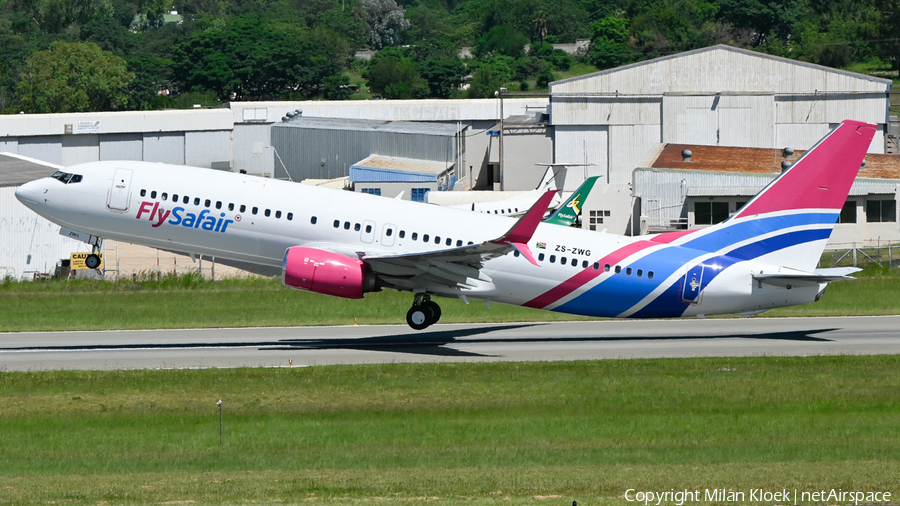 FlySafair Boeing 737-8LD (ZS-ZWG) | Photo 662290