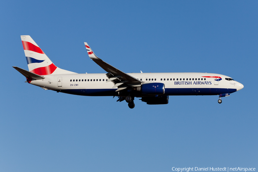 British Airways (Comair) Boeing 737-85R (ZS-ZWI) | Photo 445386
