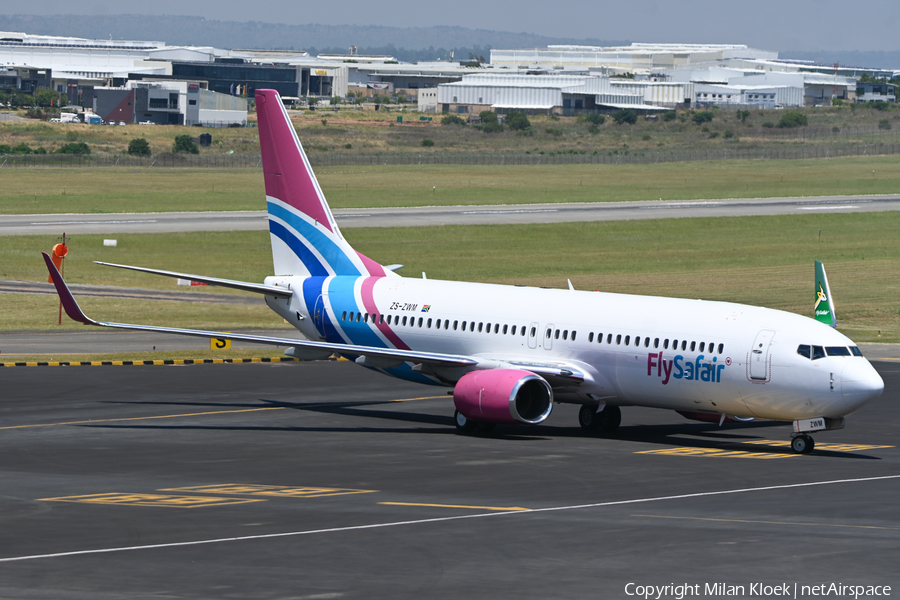 FlySafair Boeing 737-8KN (ZS-ZWM) | Photo 614512