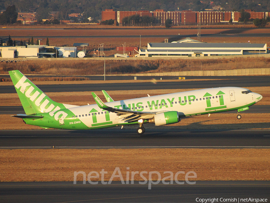 Kulula Boeing 737-8K2 (ZS-ZWO) | Photo 37999