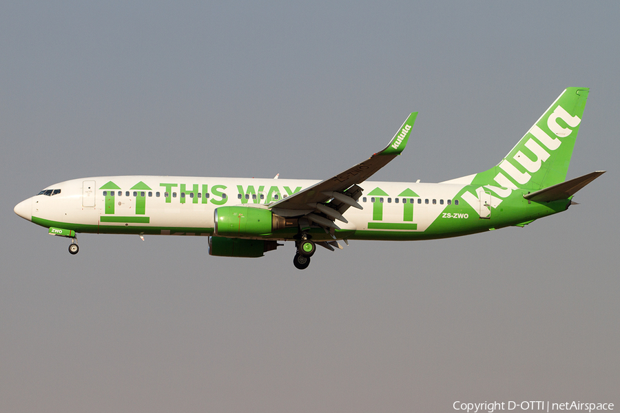 Kulula Boeing 737-8K2 (ZS-ZWO) | Photo 497904