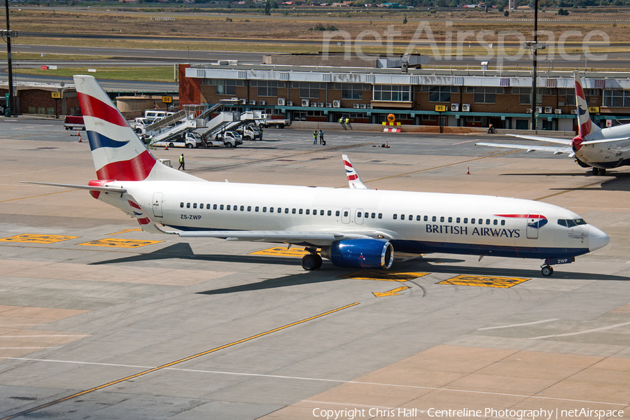 British Airways (Comair) Boeing 737-86N (ZS-ZWP) | Photo 138114