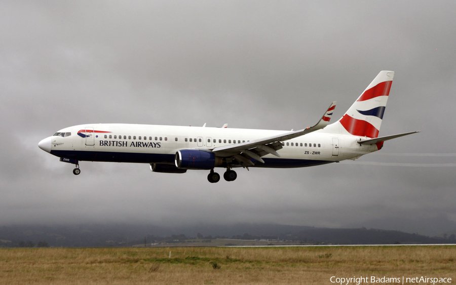 British Airways (Comair) Boeing 737-85P (ZS-ZWR) | Photo 358761
