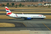 British Airways (Comair) Boeing 737-82R (ZS-ZWX) at  Johannesburg - O.R.Tambo International, South Africa
