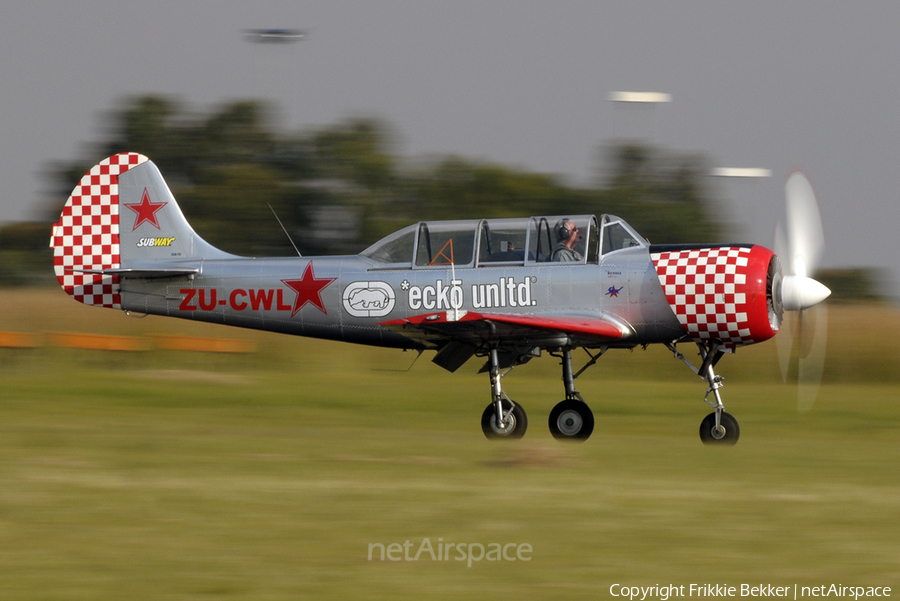 (Private) Yakovlev Yak-52 (ZU-CWL) | Photo 17928