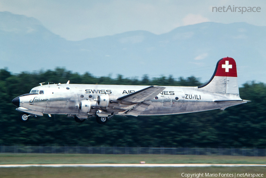 Swissair Douglas DC-4-1009 (ZU-ILI) | Photo 83225