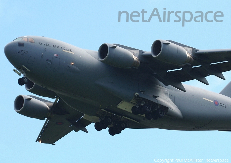 Royal Air Force Boeing C-17A Globemaster III (ZZ172) | Photo 3962