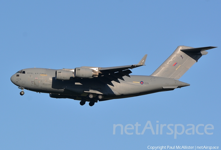 Royal Air Force Boeing C-17A Globemaster III (ZZ176) | Photo 291736