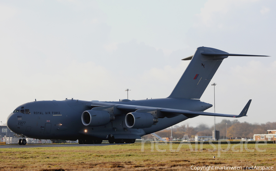 Royal Air Force Boeing C-17A Globemaster III (ZZ177) | Photo 282485