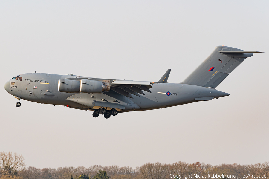 Royal Air Force Boeing C-17A Globemaster III (ZZ178) | Photo 434468