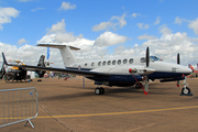 Royal Navy Beech Avenger T1 (King Air 350) (ZZ502) at  RAF Fairford, United Kingdom